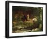 Early Lovers-Eastman Johnson-Framed Giclee Print