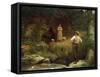 Early Lovers-Eastman Johnson-Framed Stretched Canvas