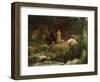 Early Lovers-Eastman Johnson-Framed Giclee Print