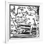 Early Map of Massachusetts Bay, USA-null-Framed Giclee Print