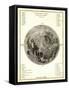 Early Map of the Moon, 1772-Detlev Van Ravenswaay-Framed Stretched Canvas