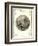 Early Map of the Moon, 1772-Detlev Van Ravenswaay-Framed Premium Photographic Print