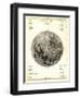 Early Map of the Moon, 1772-Detlev Van Ravenswaay-Framed Premium Photographic Print