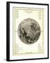 Early Map of the Moon, 1772-Detlev Van Ravenswaay-Framed Premium Photographic Print