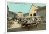 Early Market in Juarez, Mexico-null-Framed Art Print