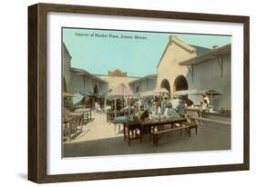 Early Market in Juarez, Mexico-null-Framed Art Print