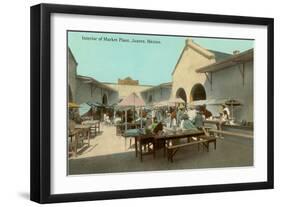 Early Market in Juarez, Mexico-null-Framed Art Print