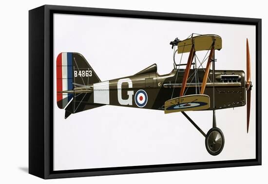 Early Military Aircraft-null-Framed Stretched Canvas