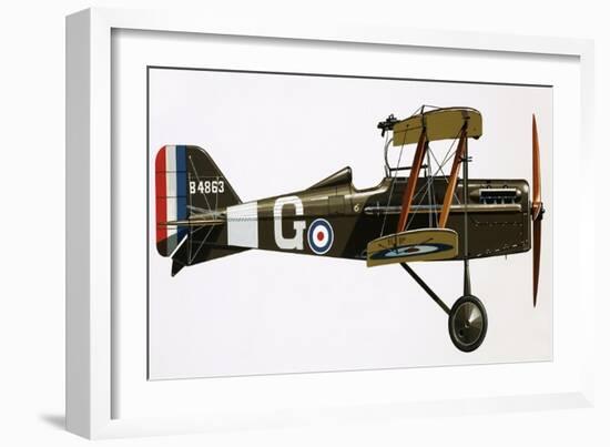 Early Military Aircraft-null-Framed Giclee Print