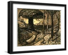 Early Morning, 1825-Samuel Palmer-Framed Giclee Print