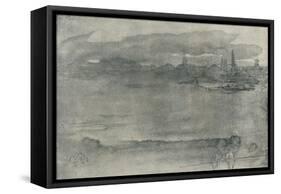 'Early Morning', 1878, (1904)-James Abbott McNeill Whistler-Framed Stretched Canvas