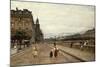 Early Morning Along the Seine-Marie Francois Firmin-Girard-Mounted Giclee Print