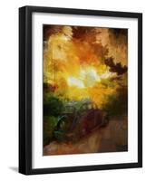 Early Morning at Melbourne, Derbyshire-Mark Gordon-Framed Giclee Print