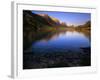 Early Morning at St Mary Lake in Glacier National Park, Montana, USA-Jerry Ginsberg-Framed Photographic Print