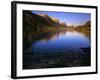 Early Morning at St Mary Lake in Glacier National Park, Montana, USA-Jerry Ginsberg-Framed Photographic Print