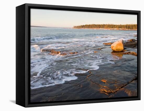 Early Morning at Wonderland, Acadia National Park, Maine, USA-Jerry & Marcy Monkman-Framed Stretched Canvas