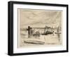 Early Morning, Battersea, 1861-James Abbott McNeill Whistler-Framed Giclee Print