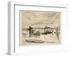 Early Morning, Battersea, 1861-James Abbott McNeill Whistler-Framed Giclee Print