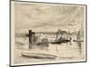 Early Morning, Battersea, 1861-James Abbott McNeill Whistler-Mounted Giclee Print