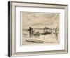 Early Morning, Battersea, 1861-James Abbott McNeill Whistler-Framed Giclee Print