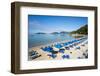 Early Morning Beach, Lerici, Liguria, Italy, Europe-Peter Groenendijk-Framed Photographic Print