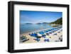 Early Morning Beach, Lerici, Liguria, Italy, Europe-Peter Groenendijk-Framed Photographic Print