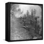 Early Morning Camp Fires and Breakfast in the Persian Gulf, World War I, C1914-C1918-null-Framed Stretched Canvas