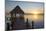 Early Morning, Dock, Rancho Encantado Eco-Resort and Spa, Bacalar, Quintana Roo, Mexico-Richard Maschmeyer-Mounted Photographic Print