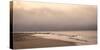 Early Morning Fisherman on Will Rogers Beach-Mark Chivers-Stretched Canvas