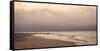 Early Morning Fisherman on Will Rogers Beach-Mark Chivers-Framed Stretched Canvas