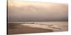 Early Morning Fisherman on Will Rogers Beach-Mark Chivers-Stretched Canvas