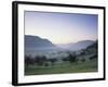 Early Morning Fog, Filstal Valley, Swabian Alb, Baden Wurttemberg, Germany, Europe-Markus Lange-Framed Photographic Print