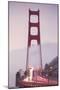 Early Morning Fog Flow Across Golden Gate Vista Point Marin County-Vincent James-Mounted Photographic Print