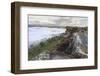 Early Morning Fog, Partial Temperature Inversion, Curbar Edge-Eleanor Scriven-Framed Photographic Print