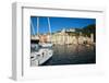 Early Morning, Harbour and Town, Porto Venere, Cinque Terreliguria, Italy, Europe-Peter Groenendijk-Framed Photographic Print