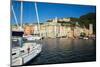 Early Morning, Harbour and Town, Porto Venere, Cinque Terreliguria, Italy, Europe-Peter Groenendijk-Mounted Photographic Print