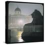 Early Morning in Trafalgar Square-null-Stretched Canvas