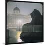 Early Morning in Trafalgar Square-null-Mounted Photographic Print