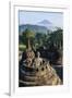 Early Morning Light at the Stupas of the Temple Complex of Borobodur, Java, Indonesia-Michael Runkel-Framed Photographic Print