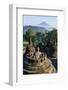 Early Morning Light at the Stupas of the Temple Complex of Borobodur, Java, Indonesia-Michael Runkel-Framed Photographic Print