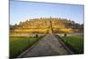 Early Morning Light at the Temple Complex of Borobodur, Java, Indonesia, Southeast Asia, Asia-Michael Runkel-Mounted Photographic Print