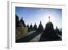 Early Morning Light at the Temple Complex of Borobodur, Java, Indonesia, Southeast Asia, Asia-Michael Runkel-Framed Photographic Print