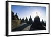 Early Morning Light at the Temple Complex of Borobodur, Java, Indonesia, Southeast Asia, Asia-Michael Runkel-Framed Photographic Print