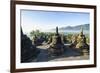 Early Morning Light at the Temple Complex of Borobodur, Java, Indonesia, Southeast Asia, Asia-Michael Runkel-Framed Photographic Print