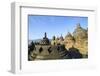 Early Morning Light at the Temple Complex of Borobodur, Java, Indonesia, Southeast Asia, Asia-Michael Runkel-Framed Photographic Print