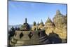 Early Morning Light at the Temple Complex of Borobodur, Java, Indonesia, Southeast Asia, Asia-Michael Runkel-Mounted Photographic Print