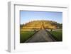 Early Morning Light at the Temple Complex of Borobodur, Java, Indonesia, Southeast Asia, Asia-Michael Runkel-Framed Photographic Print