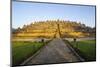 Early Morning Light at the Temple Complex of Borobodur, Java, Indonesia, Southeast Asia, Asia-Michael Runkel-Mounted Photographic Print