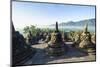 Early Morning Light at the Temple Complex of Borobodur, Java, Indonesia, Southeast Asia, Asia-Michael Runkel-Mounted Photographic Print