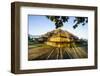 Early Morning Light at the Temple Complex of Borobodur, Java, Indonesia, Southeast Asia, Asia-Michael Runkel-Framed Photographic Print